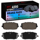 Dynamic Friction 2006-2015 Mazda Miata Rear 4000 HybriDynamics Brake Pads by Dynamic Friction Company 4000-1180-00