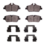 Dynamic Friction 2014-2021 BMW i3 Front 4000 HybriDynamic Brake Pads and Hardware Kit by Dynamic Friction Company 4000-1308-12
