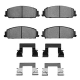 Dynamic Friction 2008-2009 Pontiac G8 Front 4000 HybriDynamic Brake Pads and Hardware Kit by Dynamic Friction Company 4000-1351-01