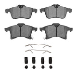 Dynamic Friction 2004-2008 Chevrolet Zafira (Mexico) Front 4000 HybriDynamic Brake Pads and Hardware Kit by Dynamic Friction Company 4000-1361-01