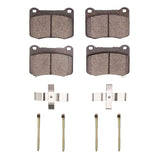 Dynamic Friction 2008-2014 Lexus IS F Rear 4000 HybriDynamic Brake Pads and Hardware Kit by Dynamic Friction Company 4000-1366-01
