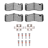 Dynamic Friction 2006-2013 BMW 135i Front 4000 HybriDynamic Brake Pads and Hardware Kit by Dynamic Friction Company 4000-1371-01