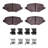 Dynamic Friction 2013-2016 Lincoln MKT Rear 4000 HybriDynamic Brake Pads and Hardware Kit by Dynamic Friction Company 4000-1377-02