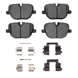 Dynamic Friction 2010-2013 Land Rover Range Rover Rear 4000 HybriDynamic Brake Pads and Hardware Kit by Dynamic Friction Company 4000-1427-01