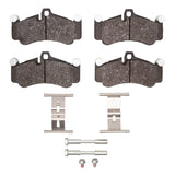 Dynamic Friction 2010-2011 Porsche 911 Front 4000 HybriDynamic Brake Pads and Hardware Kit by Dynamic Friction Company 4000-1431-01