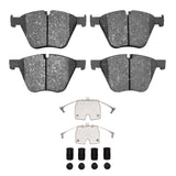Dynamic Friction 2010-2019 BMW Alpina B7 Front 4000 HybriDynamic Brake Pads and Hardware Kit by Dynamic Friction Company 4000-1443-01