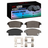Dynamic Friction 2011-2019 Buick Encore Front 4000 HybriDynamic Brake Pads and Hardware Kit by Dynamic Friction Company 4000-1467-01