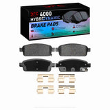 Dynamic Friction 2011-2019 Buick Verano Rear 4000 HybriDynamic Brake Pads and Hardware Kit by Dynamic Friction Company 4000-1468-01
