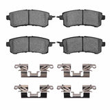 Dynamic Friction 2010-2024 Infiniti QX80 Rear 4000 HybriDynamic Brake Pads and Hardware Kit by Dynamic Friction Company 4000-1510-01