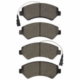 Dynamic Friction 2014-2022 Ram ProMaster 3500 Front 4000 HybriDynamic Brake Pads by Dynamic Friction Company 4000-1540-20