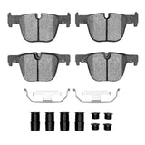 Dynamic Friction 2012-2020 BMW 428i Gran Coupe Rear 4000 HybriDynamic Brake Pads and Hardware Kit by Dynamic Friction Company 4000-1610-01