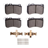 Dynamic Friction 2010-2020 Mercedes-Benz S550 Front 4000 HybriDynamic Brake Pads and Hardware Kit by Dynamic Friction Company 4000-1634-01
