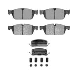 Dynamic Friction 2013-2019 Mercedes-Benz GL450 Front 4000 HybriDynamic Brake Pads and Hardware Kit by Dynamic Friction Company 4000-1636-11