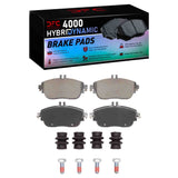 Dynamic Friction 2012-2020 Infiniti QX30 Front 4000 HybriDynamic Brake Pads and Hardware Kit by Dynamic Friction Company 4000-1694-01