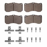 Dynamic Friction 2013-2025 Audi RS7 Front 4000 HybriDynamic Brake Pads and Hardware Kit by Dynamic Friction Company 4000-1781-01