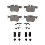 Dynamic Friction 2019-2020 Jaguar I-Pace Rear 4000 HybriDynamic Brake Pads and Hardware Kit by Dynamic Friction Company 4000-1821-11