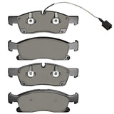 Dynamic Friction 2017-2023 Maserati Levante Front 4000 HybriDynamic Brake Pads by Dynamic Friction Company 4000-1904-20