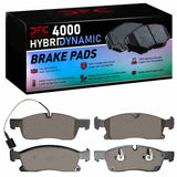 Dynamic Friction 2017-2023 Maserati Levante Front 4000 HybriDynamic Brake Pads by Dynamic Friction Company 4000-1904-20