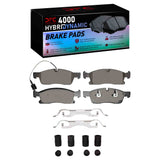 Dynamic Friction 2017-2023 Maserati Levante Front 4000 HybriDynamic Brake Pads and Hardware Kit by Dynamic Friction Company 4000-1904-21