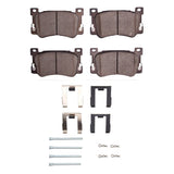 Dynamic Friction 2017-2022 Genesis G90 Front 4000 HybriDynamic Brake Pads and Hardware Kit by Dynamic Friction Company 4000-1975-01