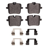 Dynamic Friction 2017-2025 BMW 840i xDrive Gran Coupe Rear 4000 HybriDynamic Brake Pads and Hardware Kit by Dynamic Friction Company 4000-2059-01