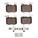 Dynamic Friction 2016-2023 Mercedes-Benz GLC300 Front 4000 HybriDynamic Brake Pads and Hardware Kit by Dynamic Friction Company 4000-2162-01