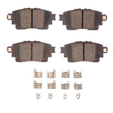 Dynamic Friction 2019-2022 Toyota Corolla (US/Canada) Rear 4000 HybriDynamic Brake Pads and Hardware Kit by Dynamic Friction Company 4000-2183-01