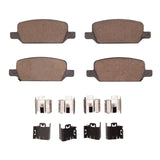 Dynamic Friction 2017-2025 Tesla Model 3 Rear 4000 HybriDynamic Brake Pads and Hardware Kit by Dynamic Friction Company 4000-2283-01