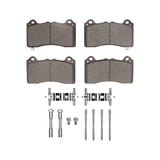 Dynamic Friction 2021-2025 Ford Mustang Mach-E Front 4000 HybriDynamic Brake Pads and Hardware Kit by Dynamic Friction Company 4000-2390-01