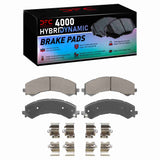 Dynamic Friction 2021-2025 Chevrolet Express 4500 Rear 4000 HybriDynamic Brake Pads and Hardware Kit by Dynamic Friction Company 4000-2405-01