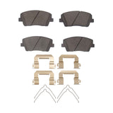 Dynamic Friction 2022-2023 Genesis G70 Front 4000 HybriDynamic Brake Pads and Hardware Kit by Dynamic Friction Company 4000-2419-01