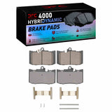 Dynamic Friction 2013-2025 Lexus RC350 Front 4000 HybriDynamic Brake Pads and Hardware Kit by Dynamic Friction Company 4000-2434-01