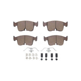 Dynamic Friction 2022-2025 Audi A3 Front 4000 HybriDynamic Brake Pads and Hardware Kit by Dynamic Friction Company 4000-2438-01