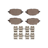 Dynamic Friction 2023-2025 Mazda CX-1950 Rear 4000 HybriDynamic Brake Pads and Hardware Kit by Dynamic Friction Company 4000-2457-01