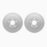 Dynamic Friction 1990-2008 Saab 9-2X Rear Geospec Rotors by Dynamic Friction Company 4002-13001