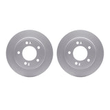 Dynamic Friction 2017-2025 Hyundai Elantra GT Rear Geospec Rotors by Dynamic Friction Company 4002-21024