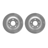 Dynamic Friction 2013-2025 Mazda CX-5 Rear Geospec Rotors by Dynamic Friction Company 4002-80033