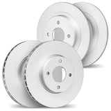 Dynamic Friction 2004-2009 Kia Spectra Front & Rear Geospec Rotors by Dynamic Friction Company 4004-21001