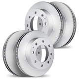 Dynamic Friction 1999-2020 Chevrolet Silverado 1500 HD Classic Front & Rear Geospec Rotors by Dynamic Friction Company 4004-48039