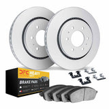 Dynamic Friction 1999-2008 Cadillac Escalade EXT Front Geospec Rotors with Heavy Duty Brake Pads w/Hardware by Dynamic Friction Company 4212-48003