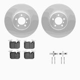 Dynamic Friction 2013-2020 BMW 440i Gran Coupe Front Geospec Rotors with 5000 Advanced Brake Pads w/Hardware by Dynamic Friction Company 4512-31253