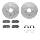 Dynamic Friction 2007-2024 Chrysler 200 Front Geospec Rotors with 5000 Advanced Brake Pads w/Hardware by Dynamic Friction Company 4512-39056