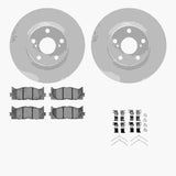 Dynamic Friction 2007-2018 Lexus ES300h Front Geospec Rotors with 5000 Advanced Brake Pads w/Hardware by Dynamic Friction Company 4512-76139