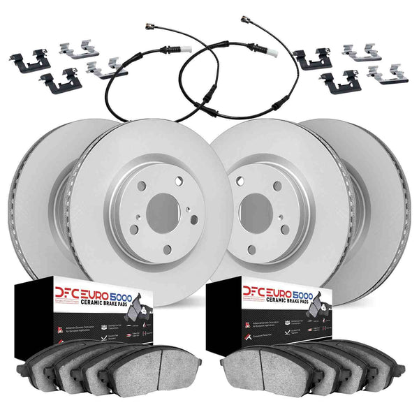 Dynamic Friction 2013-2018 BMW 428i Front & Rear Geospec Rotors with ...