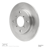 Dynamic Friction 1989-1994 Suzuki Swift Rear Brake Rotor (240x10 Solid) by Dynamic Friction Company 600-01001