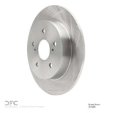 Dynamic Friction 2007-2014 Suzuki SX4 Rear Brake Rotor (278x9 Solid) by Dynamic Friction Company 600-01005