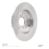 Dynamic Friction 2010-2013 Suzuki Kizashi Rear Brake Rotor (278x12 Solid) by Dynamic Friction Company 600-01006