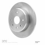 Dynamic Friction 2004-2010 Chevrolet Epica (Mexico) Rear Brake Rotor (276x11.78 Solid) by Dynamic Friction Company 600-01009