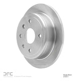 Dynamic Friction 2004-2010 Chevrolet Optra (Mexico) Rear Brake Rotor (257x10.5 Solid) by Dynamic Friction Company 600-01011