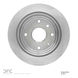 Dynamic Friction 2004-2010 Chevrolet Optra (Mexico) Rear Brake Rotor (257x10.5 Solid) by Dynamic Friction Company 600-01011
